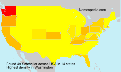 Surname Schmeller in USA