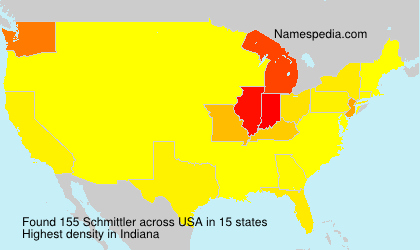 Surname Schmittler in USA