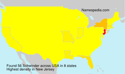 Surname Schwinder in USA Surname Schwinder in USA