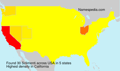 Surname Sclimenti in USA Surname Sclimenti in USA
