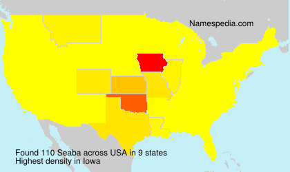 Surname Seaba in USA