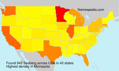 Surname Seaberg in USA