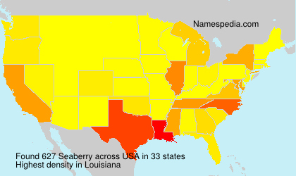 Surname Seaberry in USA