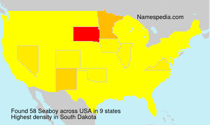 Surname Seaboy in USA