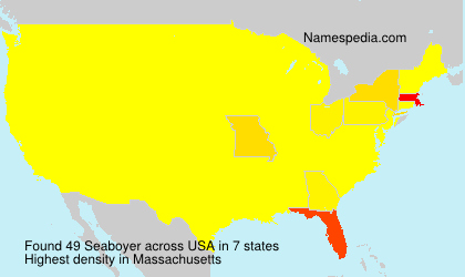 Surname Seaboyer in USA