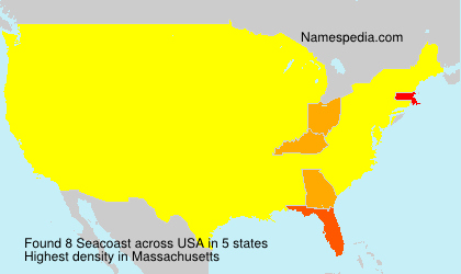 Surname Seacoast in USA Surname Seacoast in USA