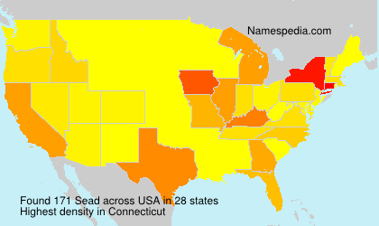 Surname Sead in USA