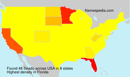 Surname Seado in USA