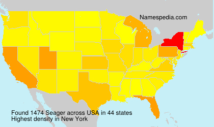 Surname Seager in USA