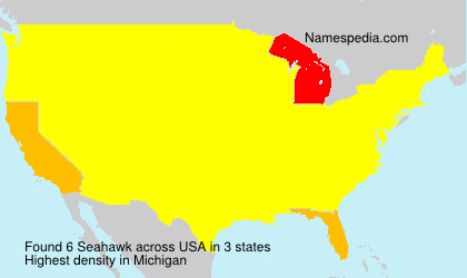 Surname Seahawk in USA