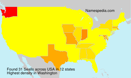 Surname Sealls in USA