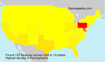 Surname Sealover in USA