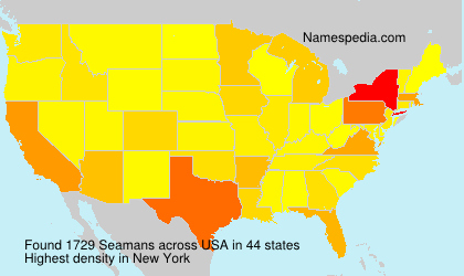 Surname Seamans in USA