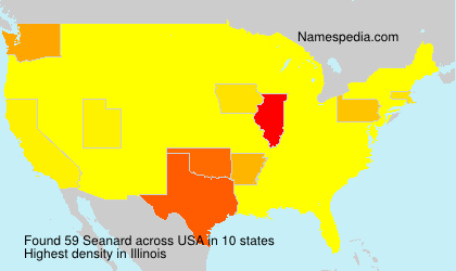 Surname Seanard in USA