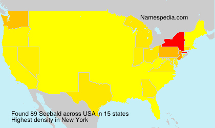 Surname Seebald in USA