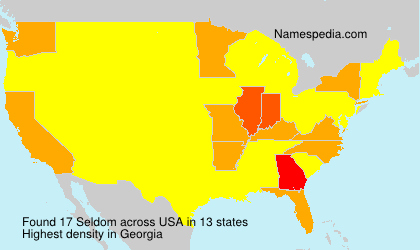 Surname Seldom in USA Surname Seldom in USA