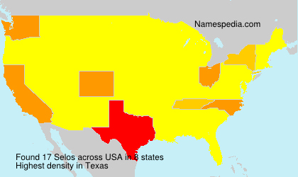 Surname Selos in USA