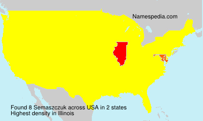 Surname Semaszczuk in USA