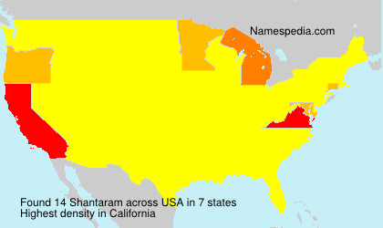 Surname Shantaram in USA Surname Shantaram in USA