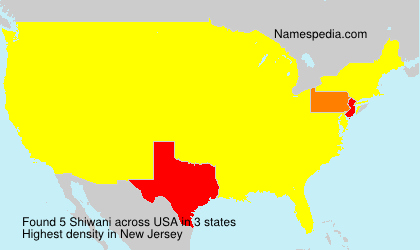 Surname Shiwani in USA