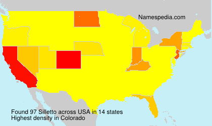 Surname Silletto in USA Surname Silletto in USA