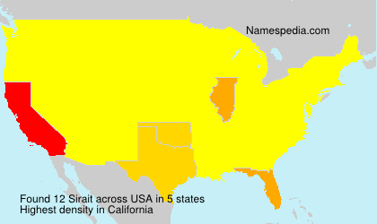 Surname Sirait in USA