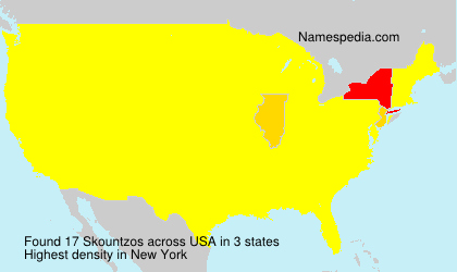 Surname Skountzos in USA Surname Skountzos in USA