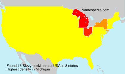 Surname Skrzyniecki in USA