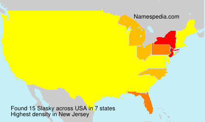 Surname Slasky in USA