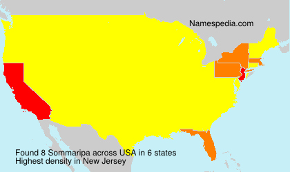 Surname Sommaripa in USA