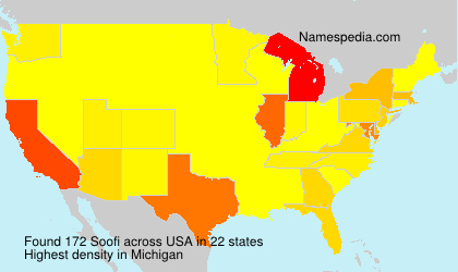 Surname Soofi in USA