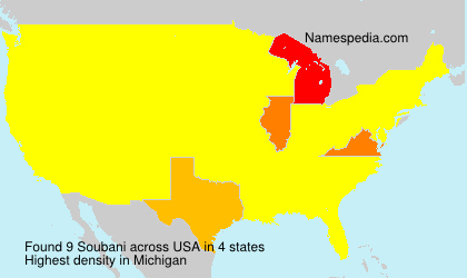 Surname Soubani in USA Surname Soubani in USA