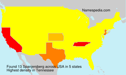 Surname Spanjersberg in USA Surname Spanjersberg in USA