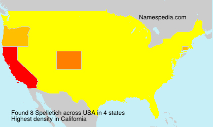 Surname Spelletich in USA Surname Spelletich in USA