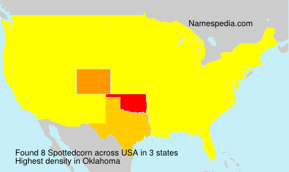 Surname Spottedcorn in USA