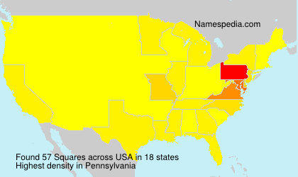 Surname Squares in USA