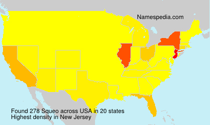 Surname Squeo in USA