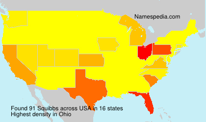 Surname Squibbs in USA