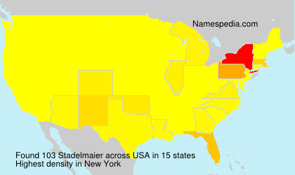 Surname Stadelmaier in USA