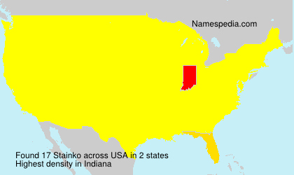 Surname Stainko in USA Surname Stainko in USA