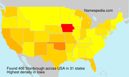Surname Stanbrough in USA Surname Stanbrough in USA