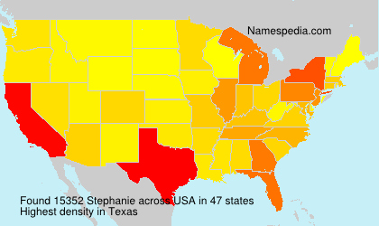 Surname Stephanie in USA