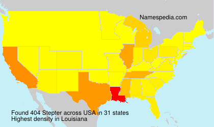 Surname Stepter in USA