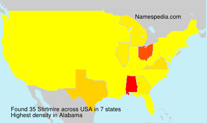 Surname Stirtmire in USA