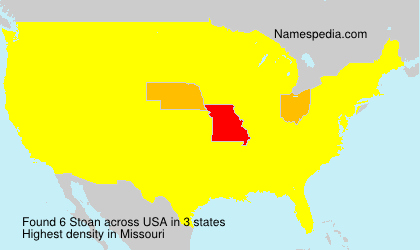 Surname Stoan in USA Surname Stoan in USA