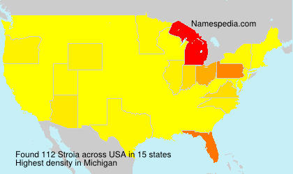 Surname Stroia in USA