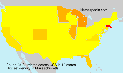 Surname Stumbras in USA