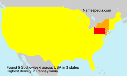 Surname Suchowieski in USA Surname Suchowieski in USA