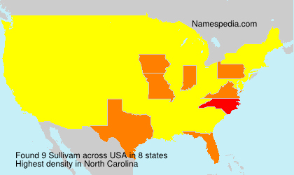 Surname Sullivam in USA Surname Sullivam in USA