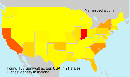 Surname Sumwalt in USA Surname Sumwalt in USA